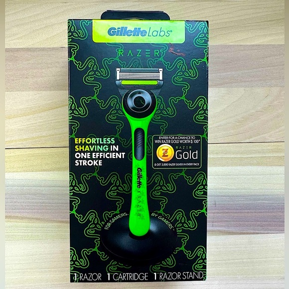 NEW Gillette x Razer Mens Razor Limited Edition Collab - Picture 1 of 9